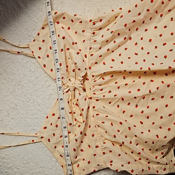 Madewell tie-front keyhole cami top - Picture 6 of 6